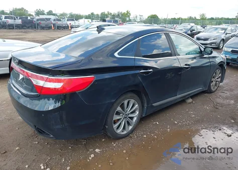 2013 Hyundai Azera z USA, uszkodzony, nr VIN KMHFH4JG8DA320717
